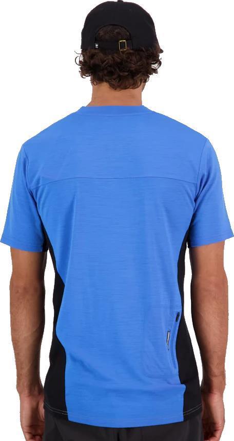 Redwood Merino Air-Con VT - AOP - Mens - Blue Gravel 3