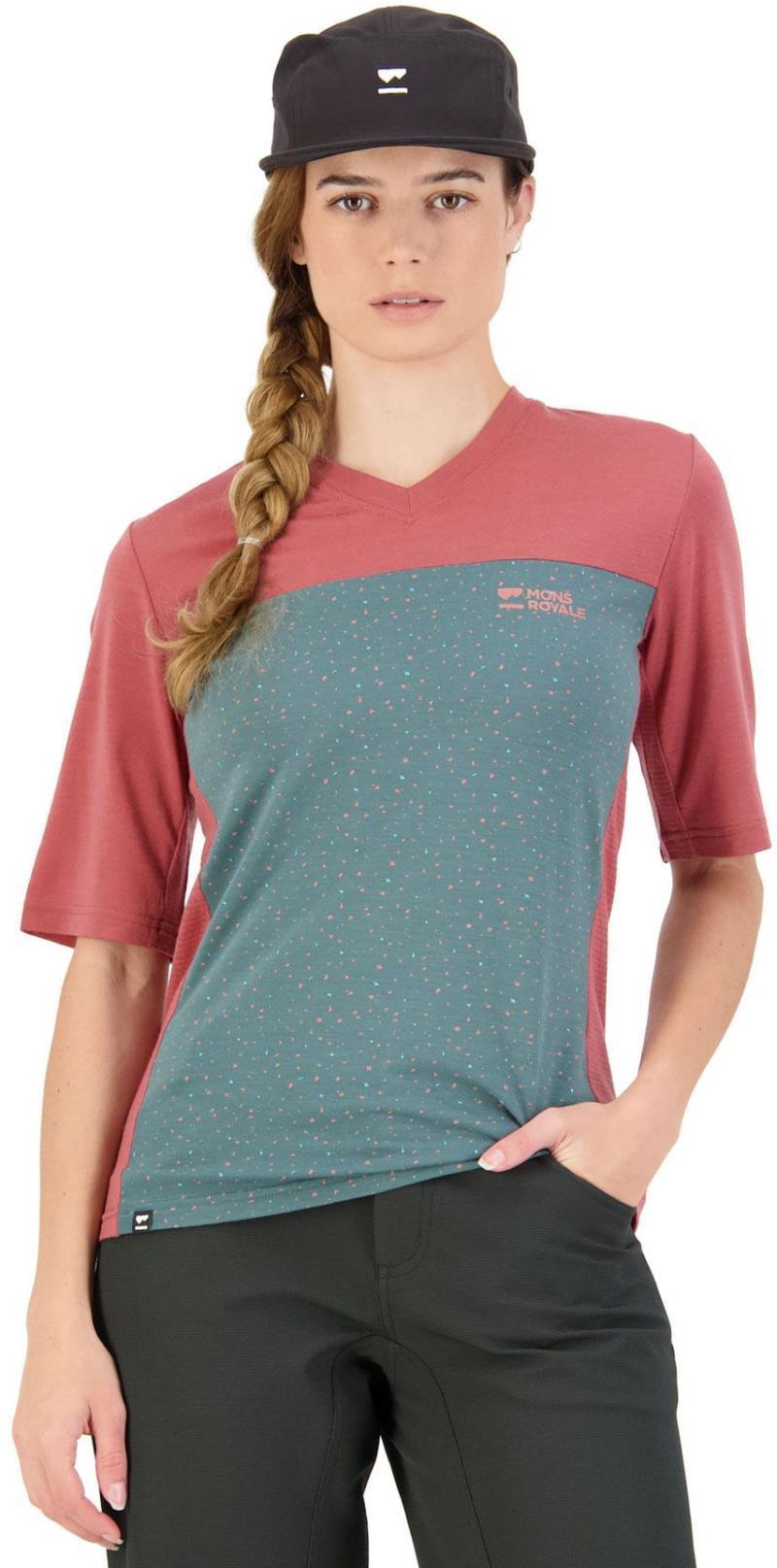 Redwood Merino Air-Con VT - AOP - Womens - Terracotta / Terrazzo 2