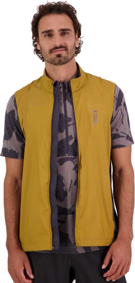 Redwood Merino Air-Con Wind Vest - Mens - Shale / Cumin 3