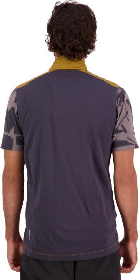 Redwood Merino Air-Con Wind Vest - Mens - Shale / Cumin 4