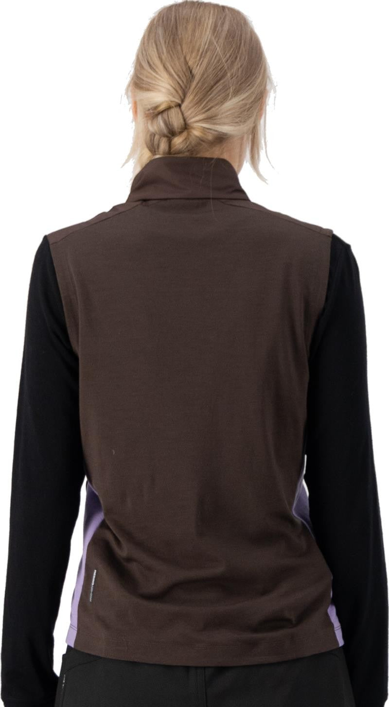 Redwood Wind Vest - Womens - cedar / lupin 1