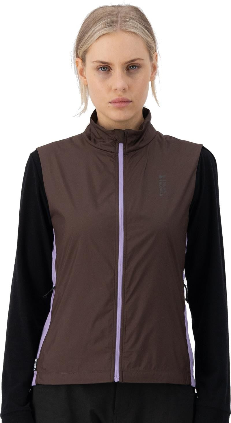 Redwood Wind Vest - Womens - cedar / lupin 1