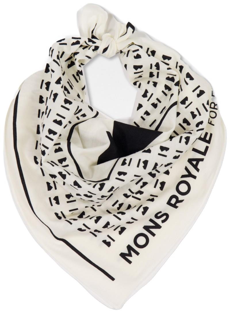 Renegade Merino Bike Bandana - greige 1