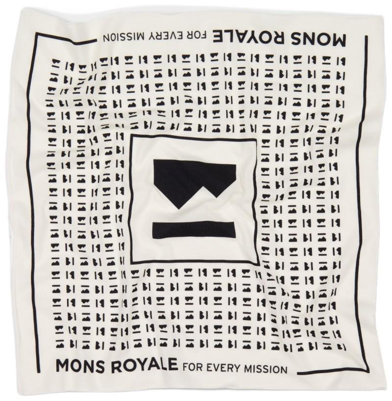 Renegade Merino Bike Bandana - greige 1