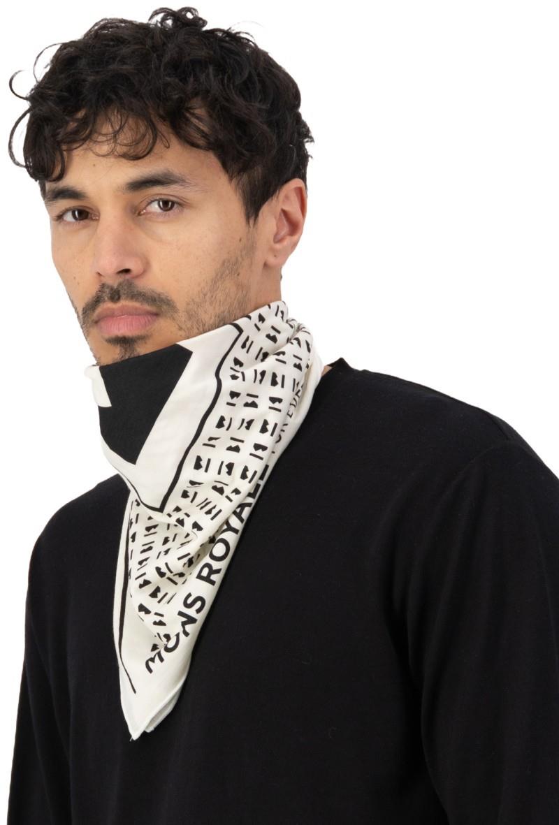 Renegade Merino Bike Bandana - greige 1