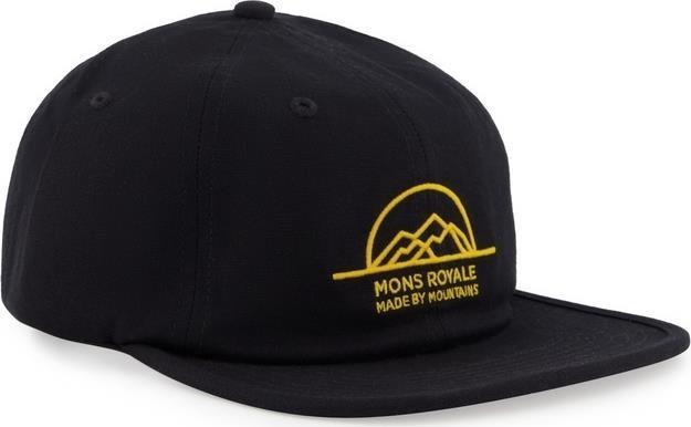 Roam 6 Panel Cap - black 1