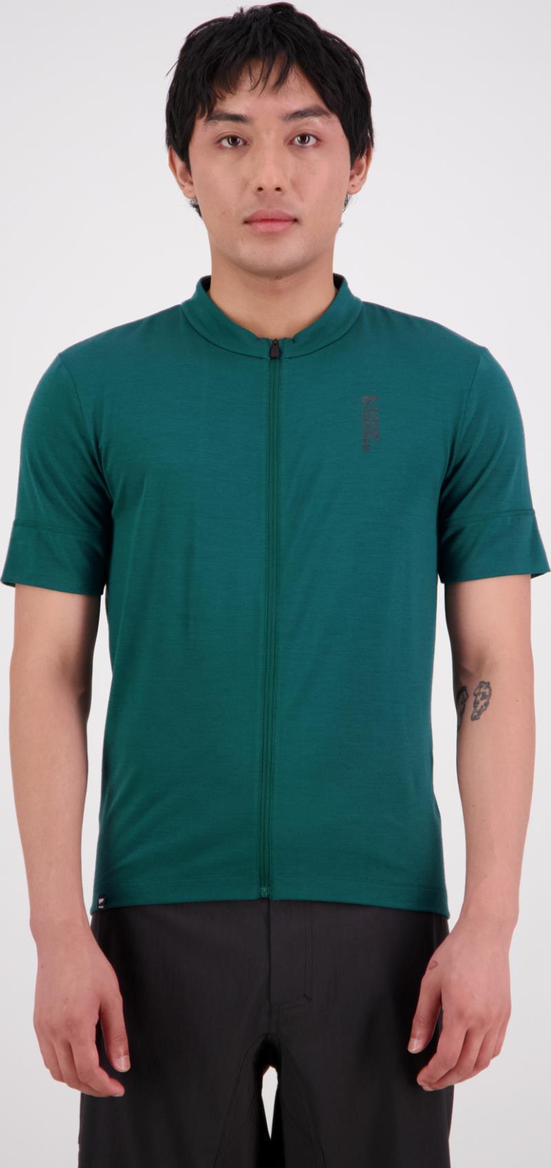 Roam Cargo Merino Shift Full Zip - Mens - Evergreen 4