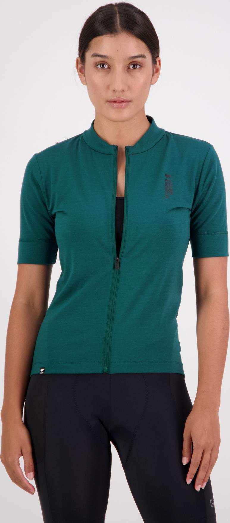Roam Cargo Merino Shift Full Zip - Womens - Evergreen 2