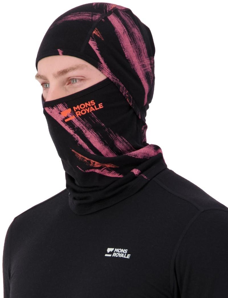 Santa Rosa Merino Balaclava - AOP - airbrush 1