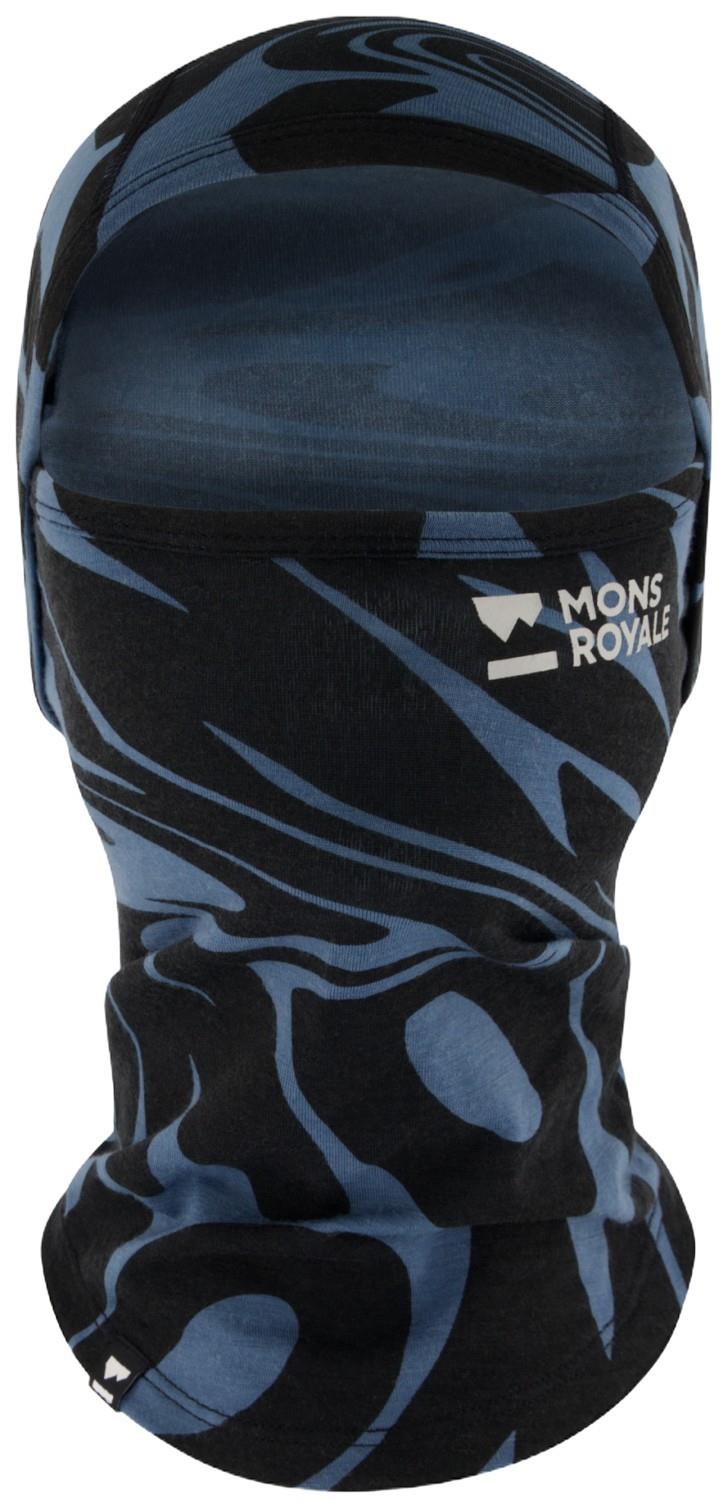 Santa Rosa Merino Balaclava - AOP - signal lost goblin blue 1