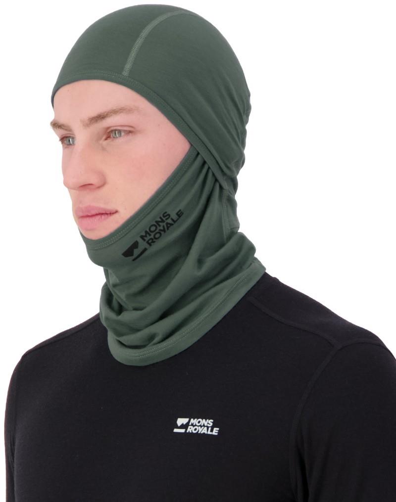 Santa Rosa Merino Balaclava - burnt sage 1