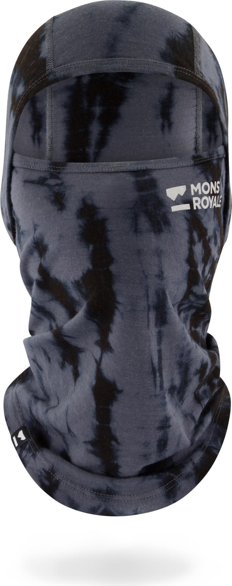 Santa Rosa Merino Flex Balaclava - Grey Tie Dye 1