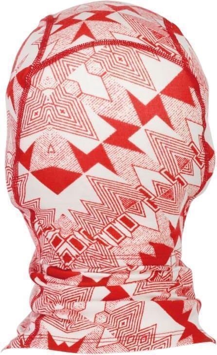 Santa Rosa Merino Flex Balaclava - AOP - Retro Red Nordtek 2