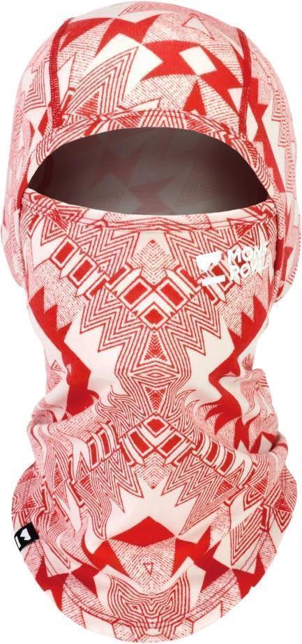 Santa Rosa Merino Flex Balaclava - AOP - Retro Red Nordtek 1
