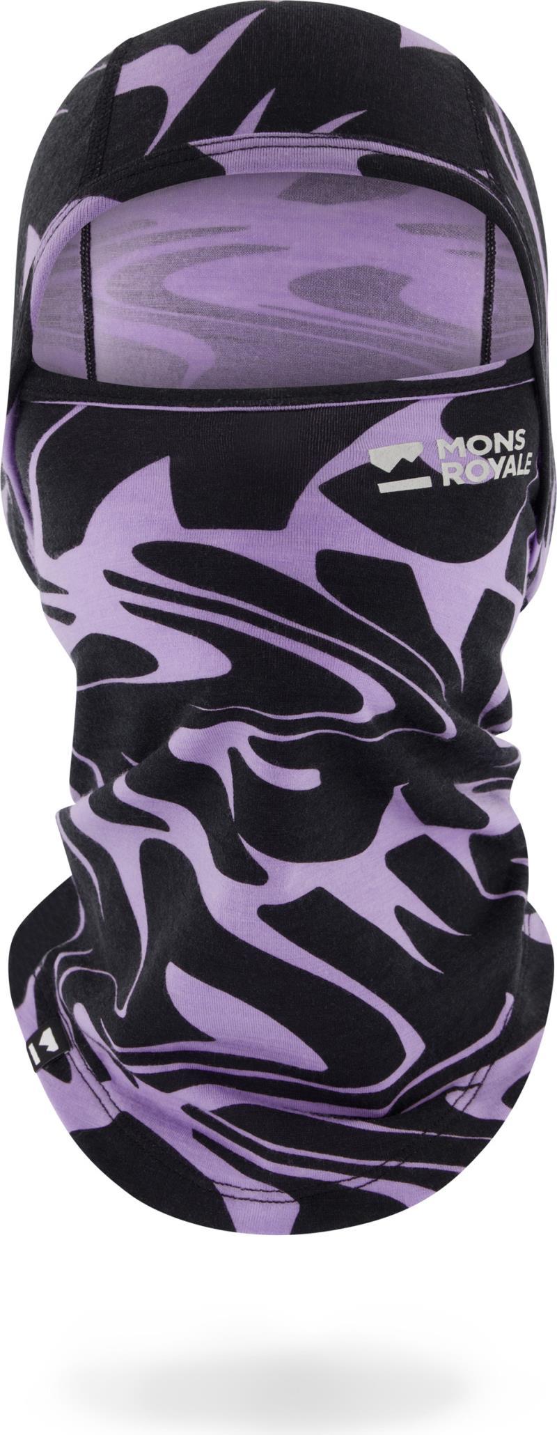 Santa Rosa Merino Flex Balaclava - AOP - Signal Lost Lupin 1