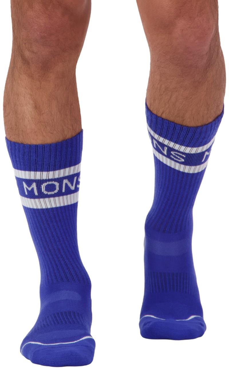Signature Merino Crew Socks - blue dusk 1