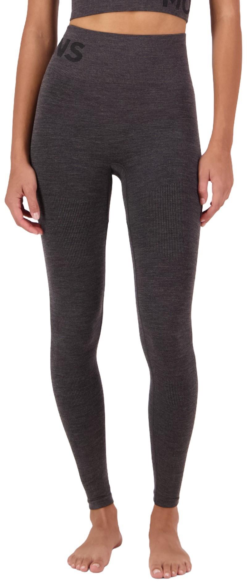Solace Merino Seamless Leggings - Womens - forged iron 1