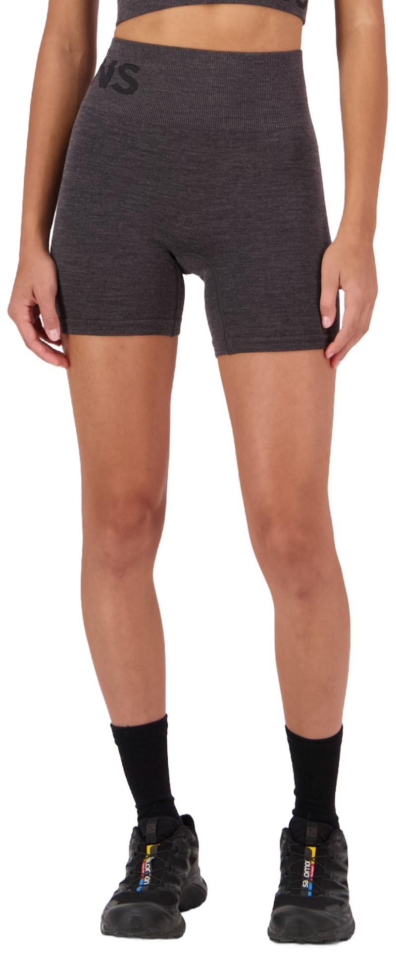 Solace Merino Seamless Shorts - Womens - forged iron 1