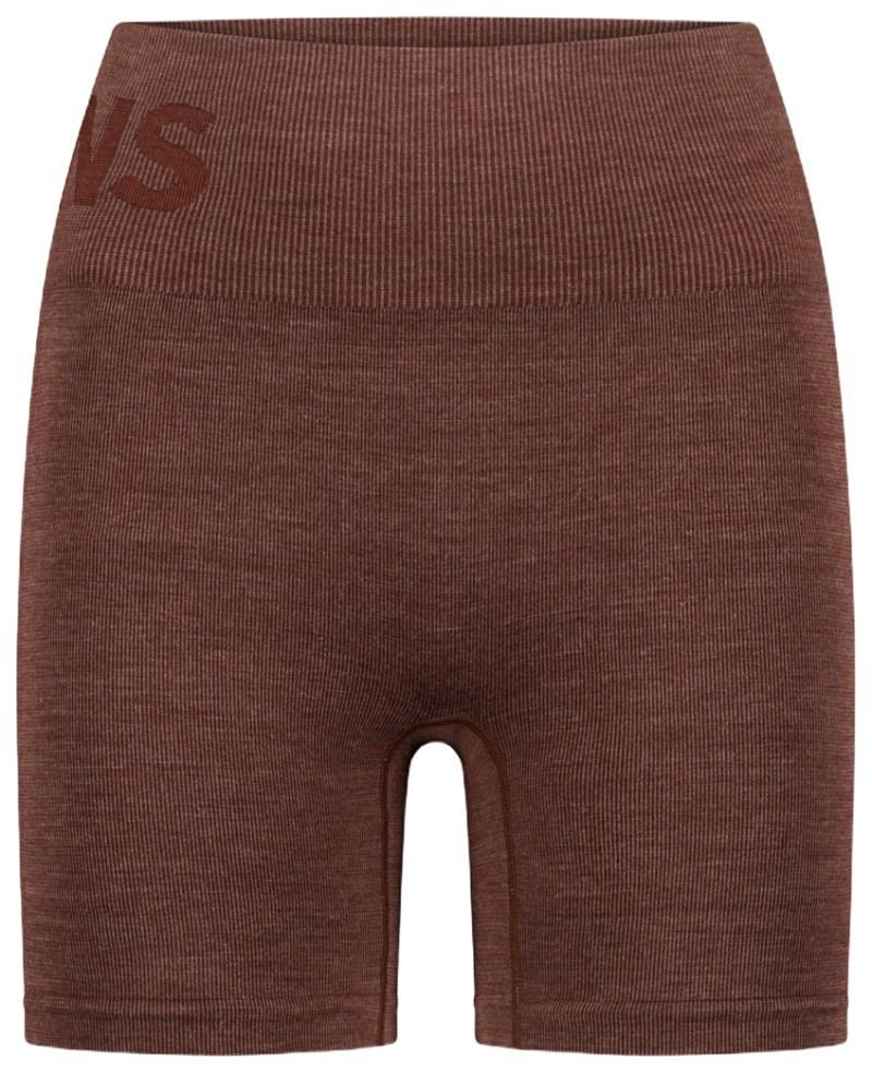 Solace Merino Seamless Shorts - Womens - henna 1