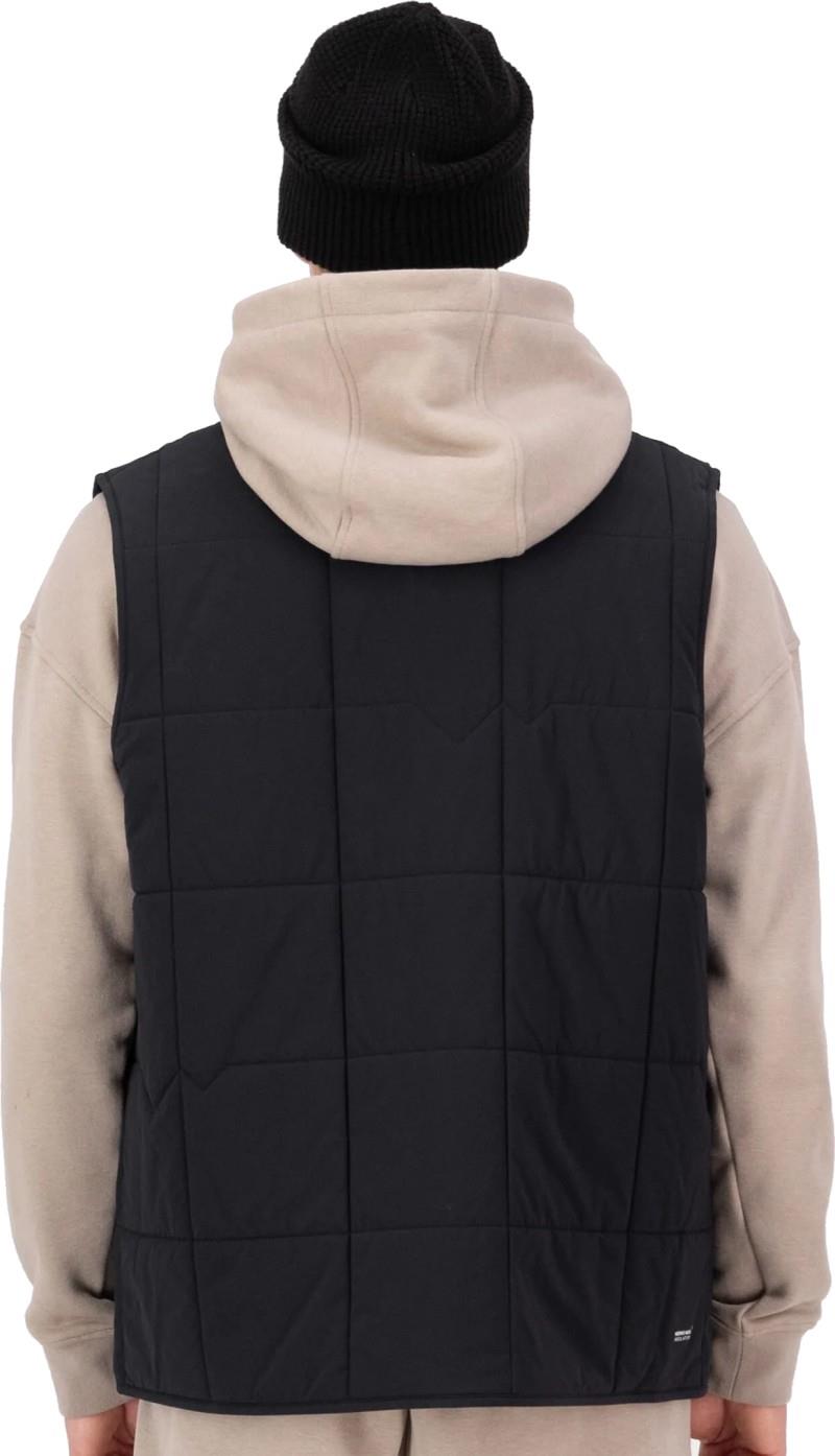 Stacker Merino Insulated Vest - Unisex - black / basil 1