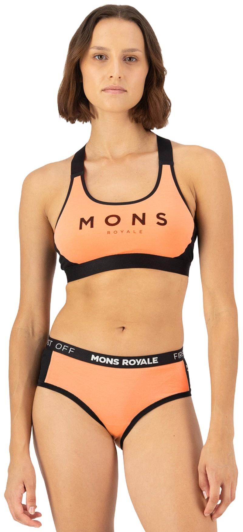 Stella Merino X-Back Bra - Womens - punch / black 1