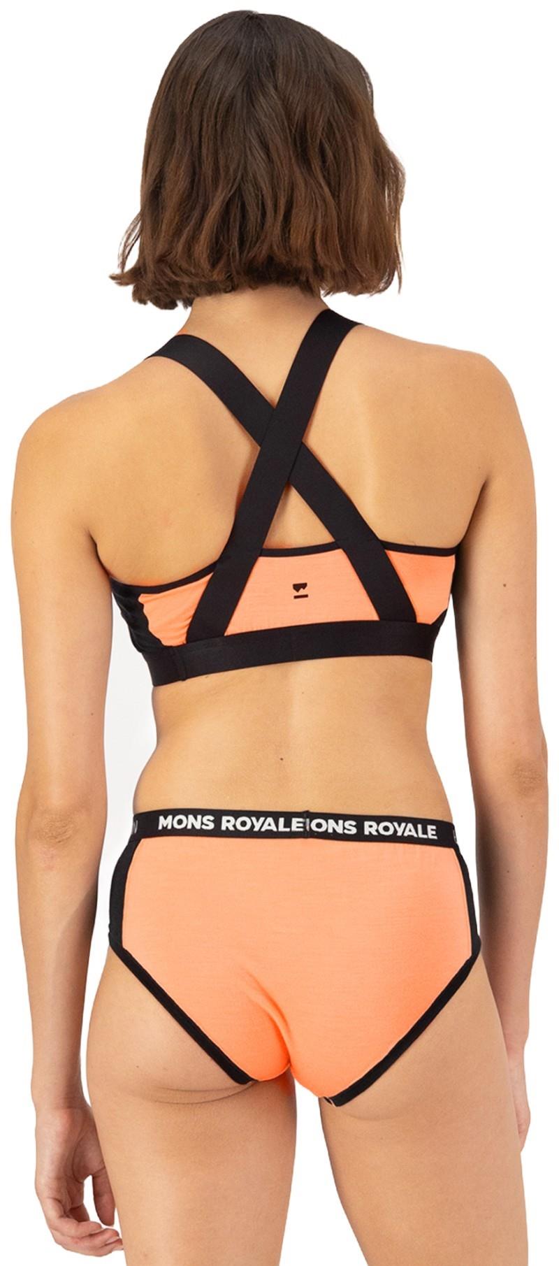 Stella Merino X-Back Bra - Womens - punch / black 1