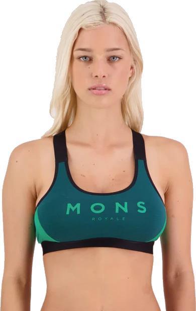 Stella X-Back Bra - AOP - Evergreen / Pop Green 2