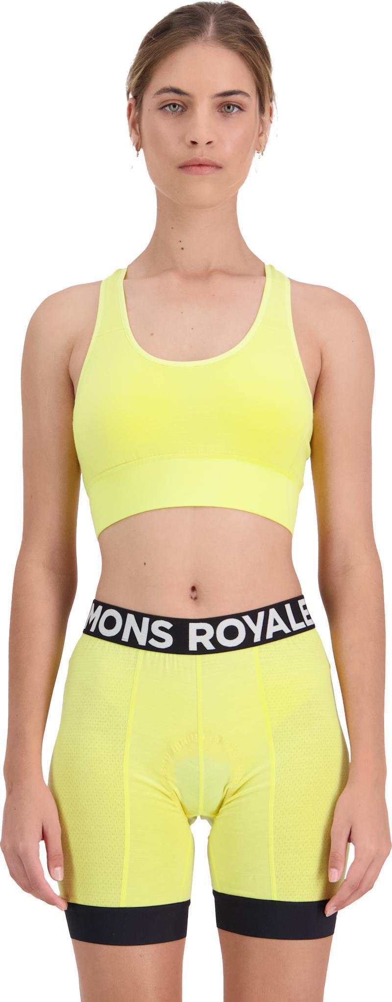 Stratos Merino Shift Sports Bra - Lemonade 2