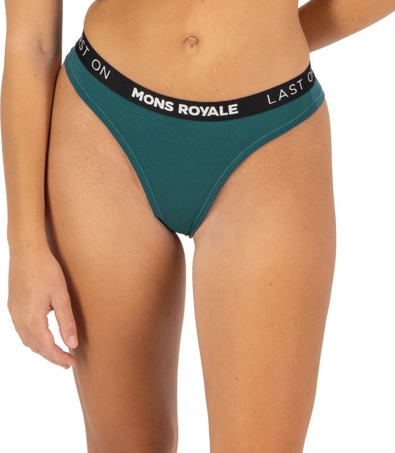 Stratos Merino Thong - Womens - abyss 1