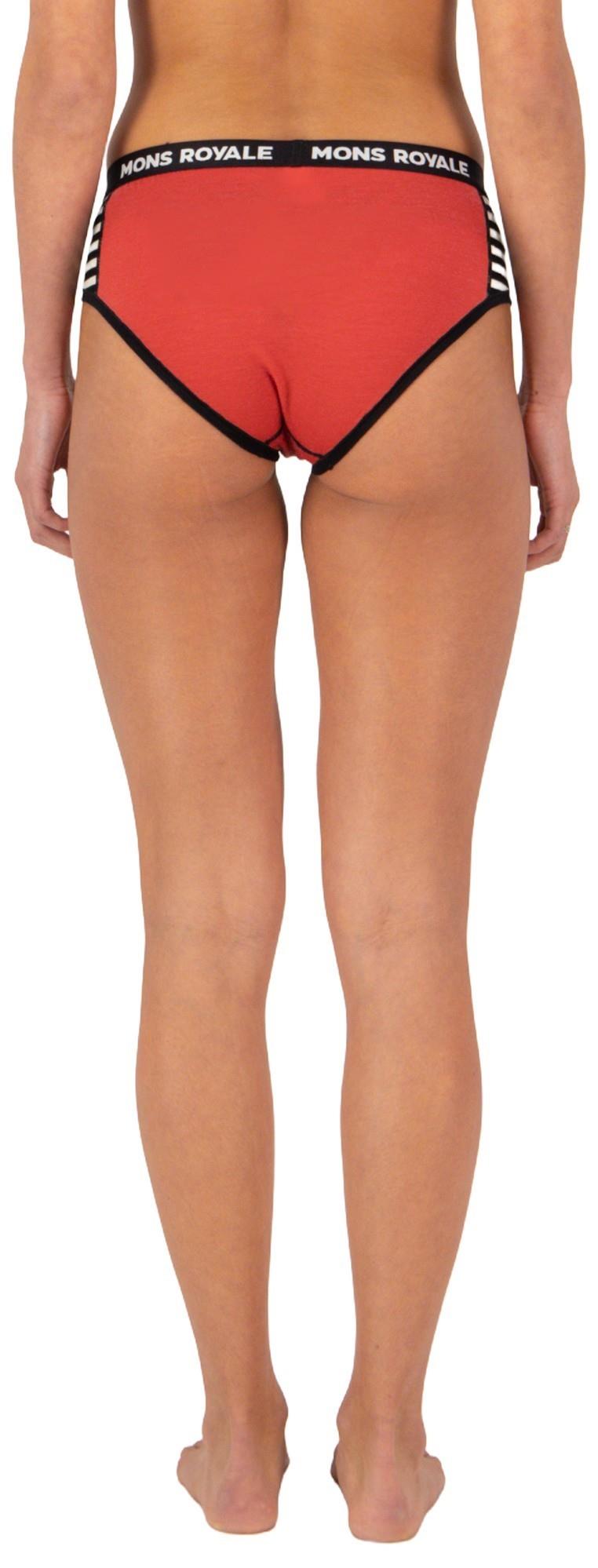 Sylvia Merino Boyleg - Womens - cranberry / mr stripe 1