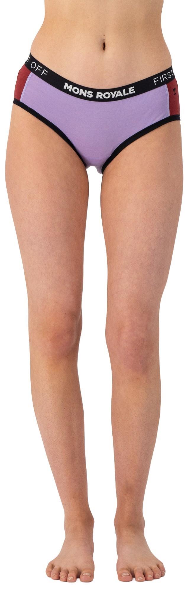 Sylvia Merino Boyleg - Womens - lupin / cherry 1