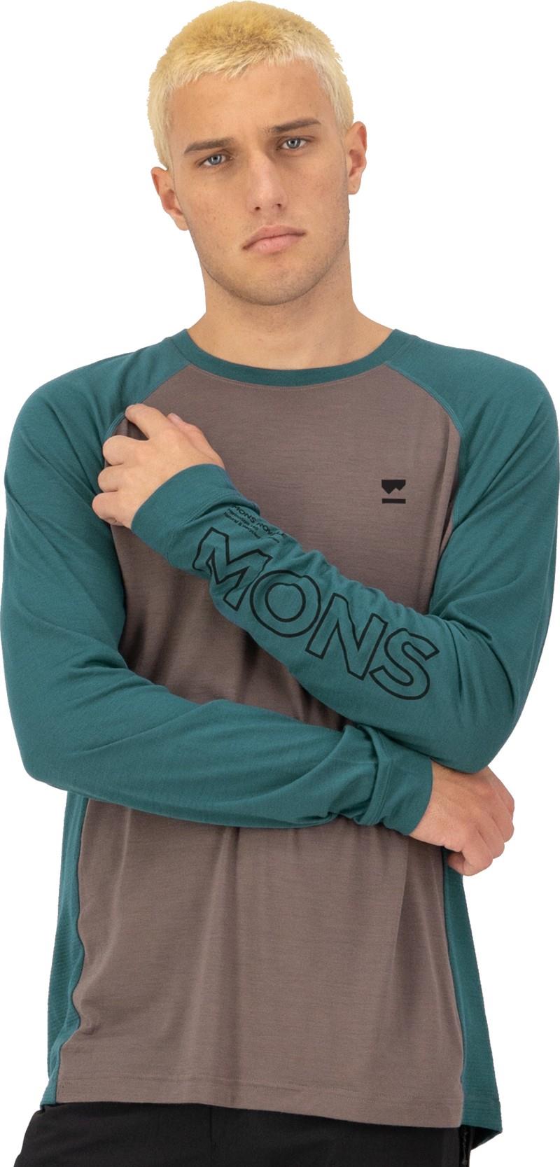 Tarn Merino LS - Mens - iron / abyss 1