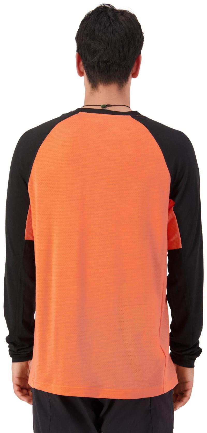 Tarn Merino LS - Mens - sun orange / black 1