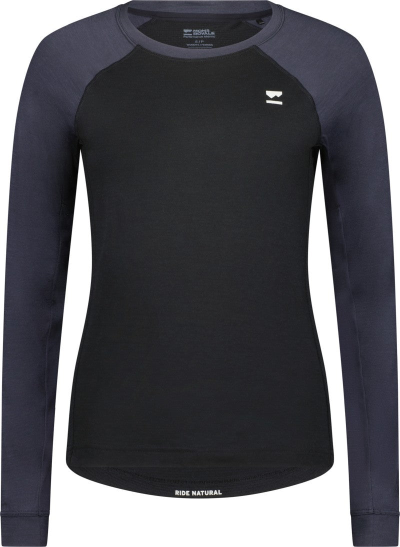 Tarn Merino LS - Womens - black / 9 iron 1