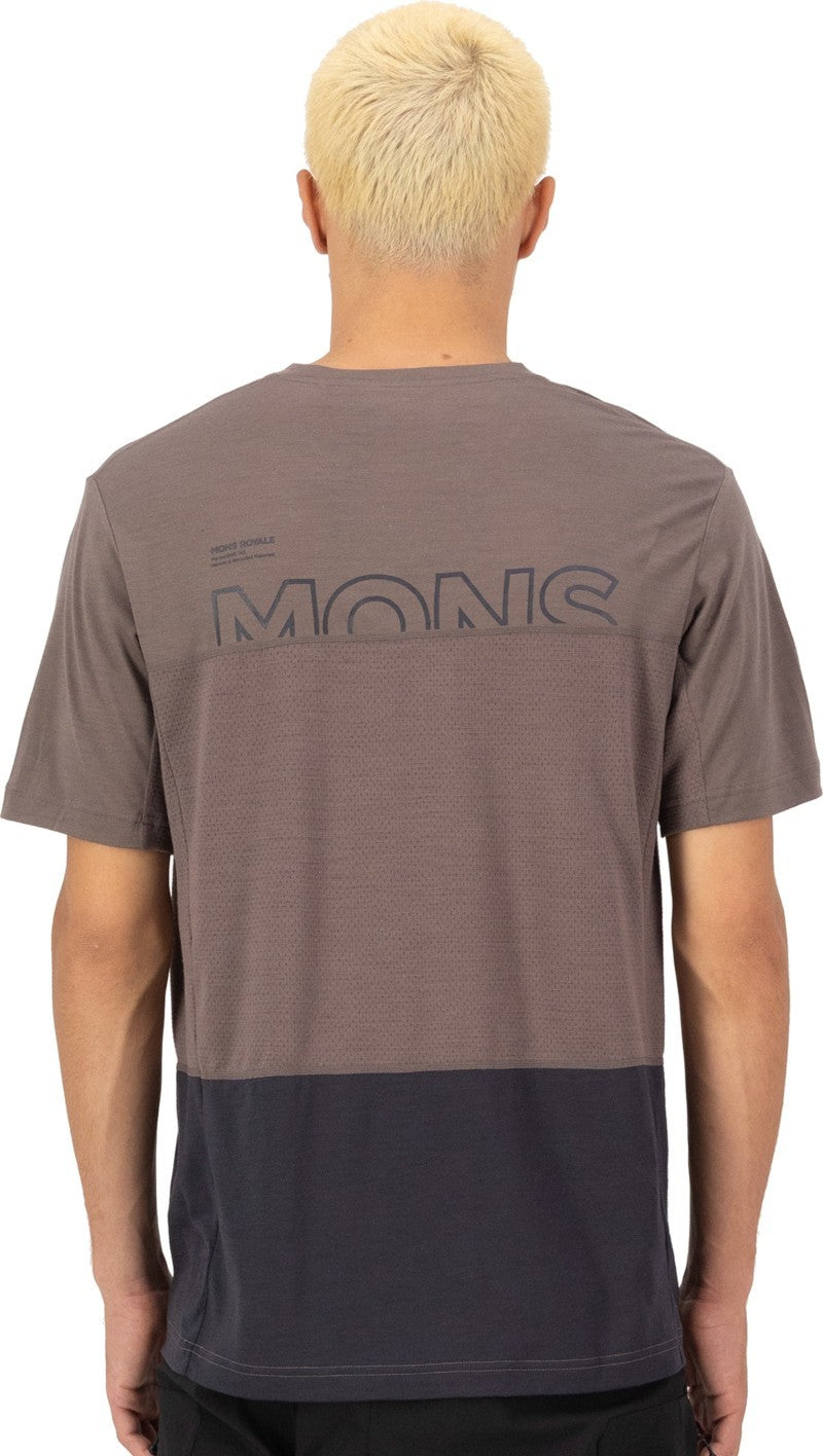 Tarn Merino SS T-Shirt - Mens - iron / 9 iron 1