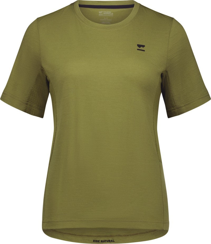 Tarn Merino SS T-Shirt - Womens - fern 1
