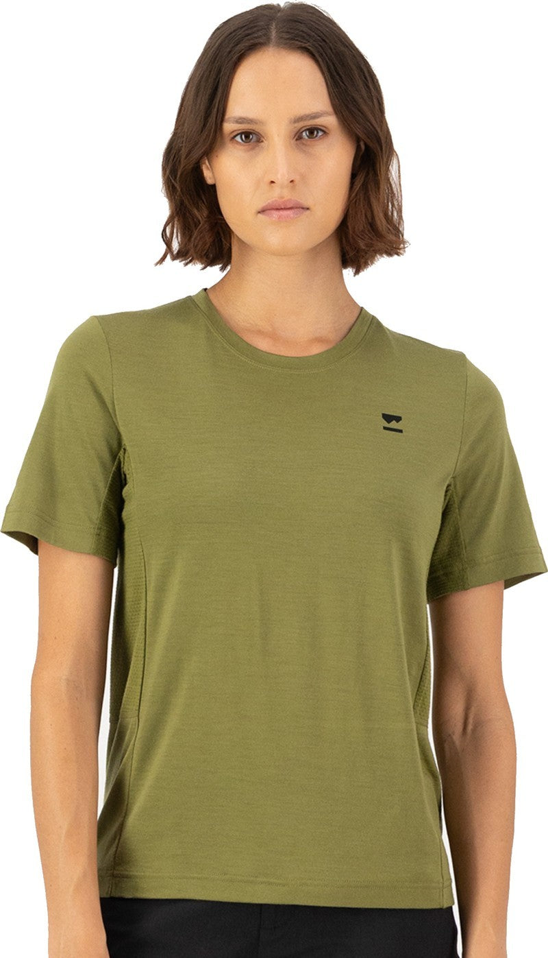 Tarn Merino SS T-Shirt - Womens - fern 1