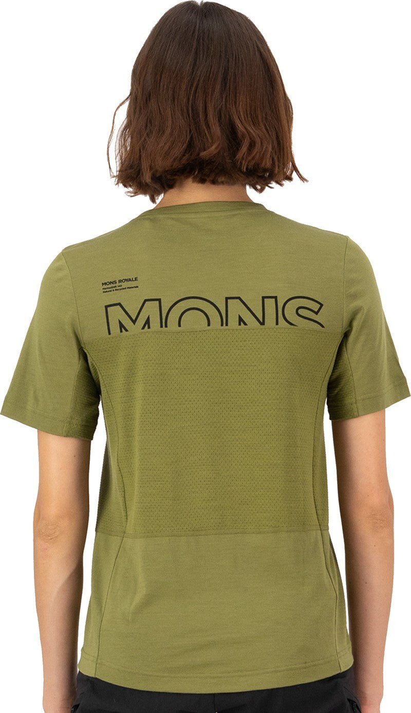 Tarn Merino SS T-Shirt - Womens - fern 1
