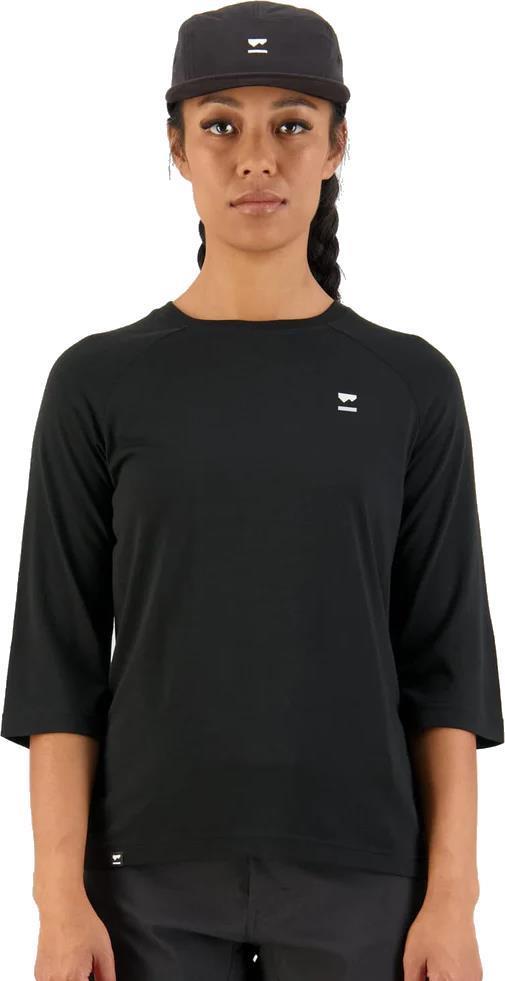 Tarn Merino Shift Raglan 3/4 - Womens - Black 2