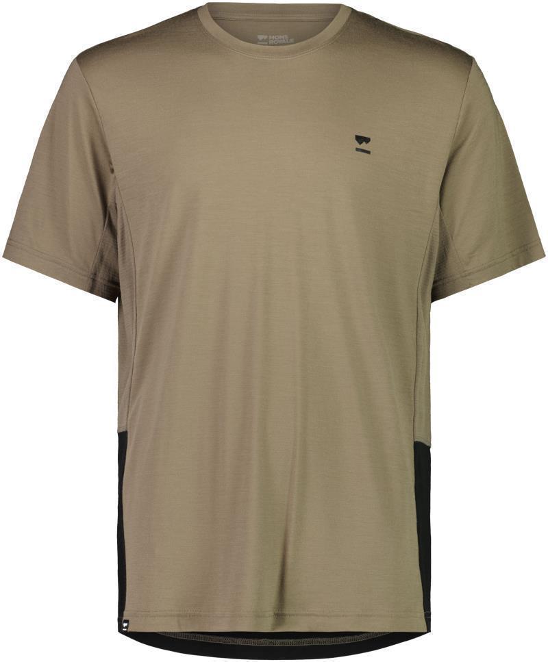 Tarn Merino Shift SS - Mens - Walnut / Black 1