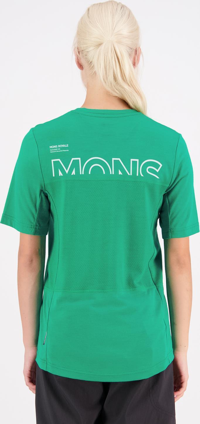 Tarn Merino Shift SS - Womens - Pop Green 3