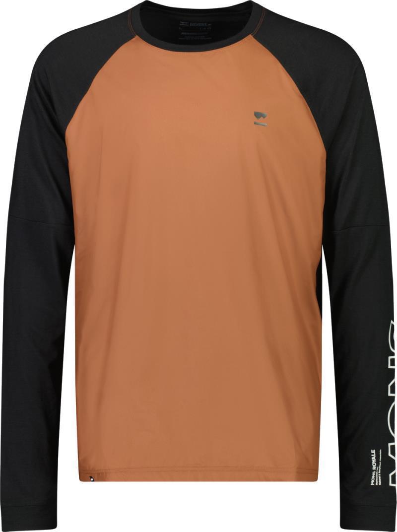 Tarn Merino Shift Wind Jersey - Mens - Dark Copper / Black 1