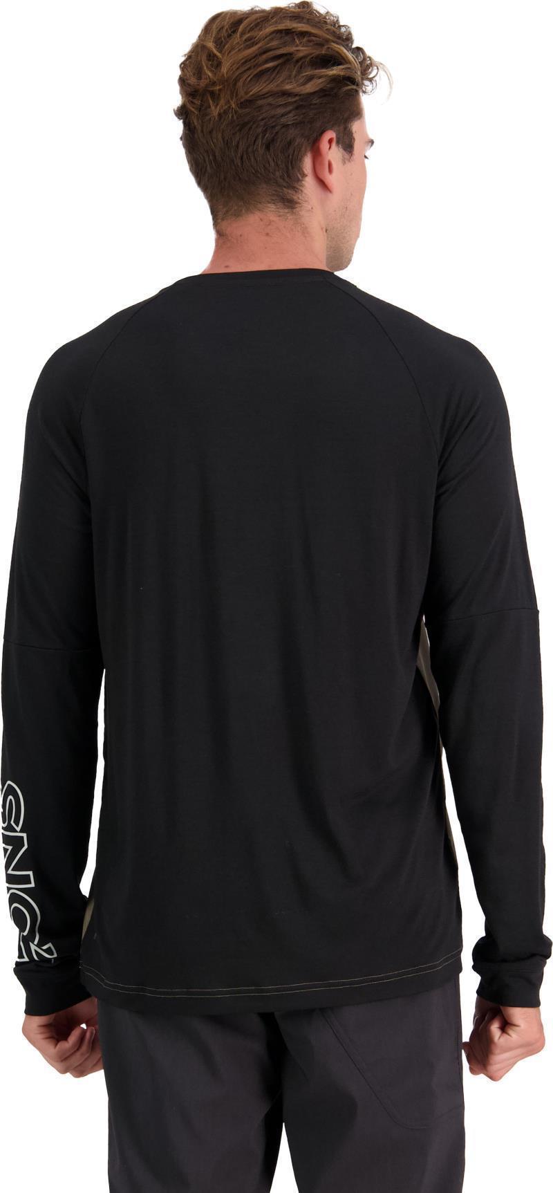 Tarn Merino Shift Wind Jersey - Mens - Walnut / Black 3