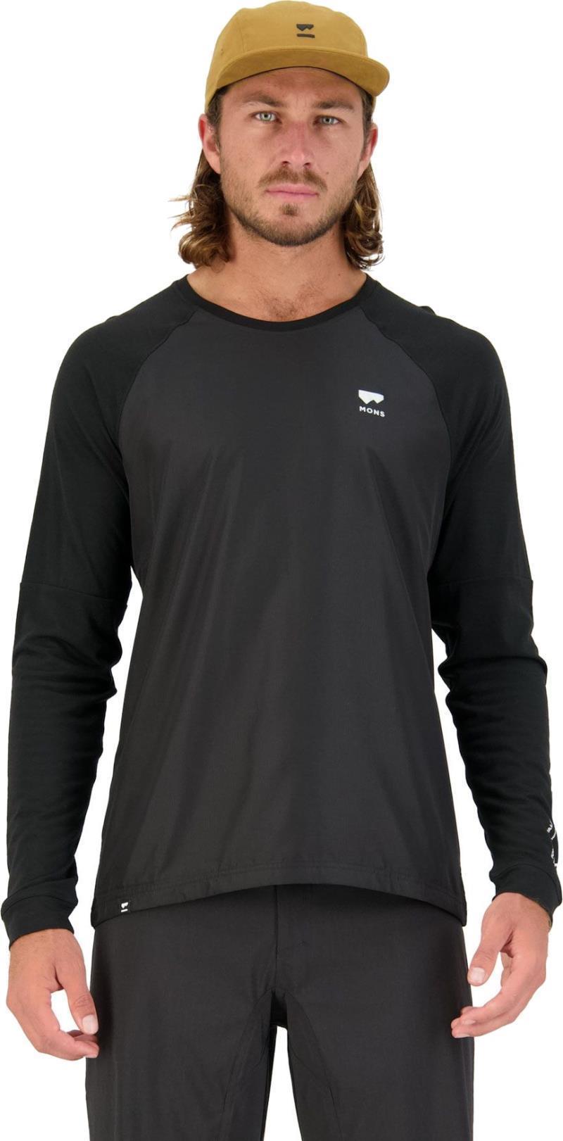 Tarn Merino Shift Wind Jersey - Mens - black 1