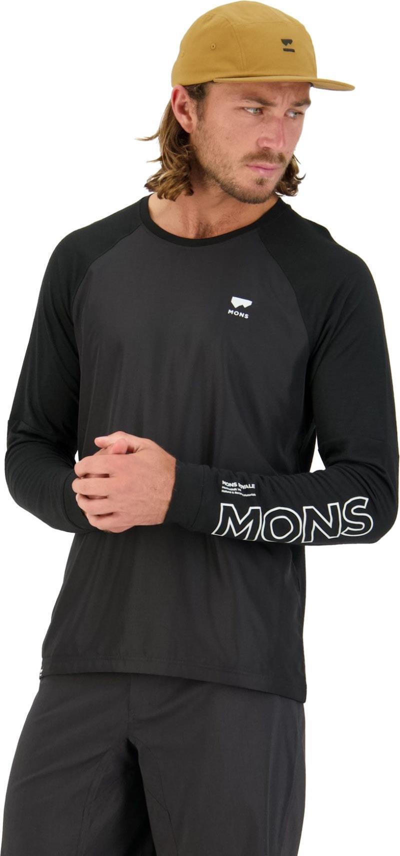Tarn Merino Shift Wind Jersey - Mens - black 1