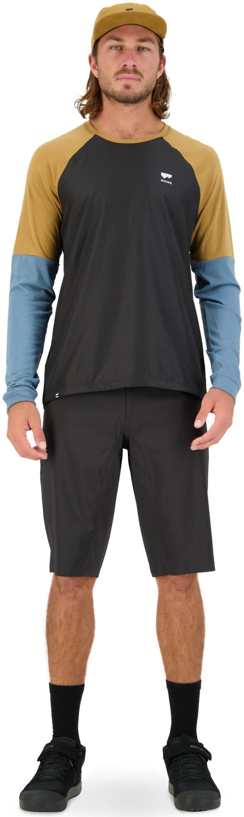 Tarn Merino Shift Wind Jersey - Mens - blue slate / black 1