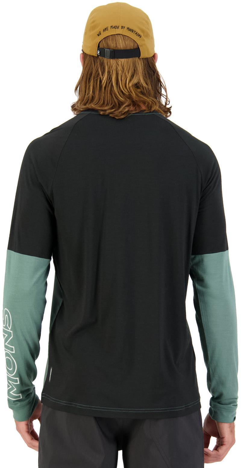 Tarn Merino Shift Wind Jersey - Mens - burnt sage / black 1