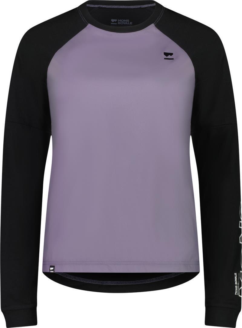 Tarn Merino Shift Wind Jersey - Womens - Shark / Black 1