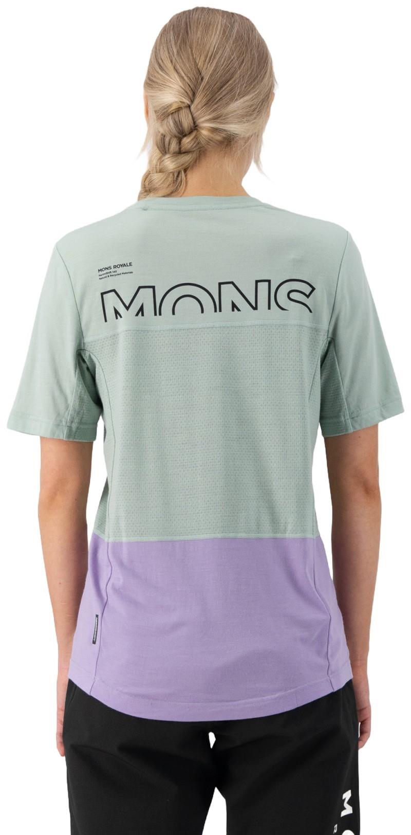 Tarn Merino T-Shirt - Womens - glacier / lupin 1