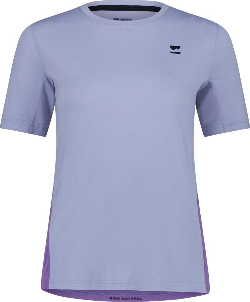 Tarn Merino T-Shirt - Womens - skyline / bloom 1
